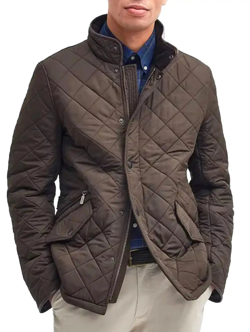 Barbour men's powell quilted jacket on sale