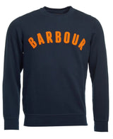 Barbour Mens Prep Logo Crew Sweatshirt Navy Northern Ireland Belfast