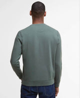 Barbour Mens Prep Logo Crew Sweatshirt Thyme Green Northern Ireland