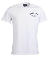 Barbour Men’s Preppy T-Shirt Force White Northern Ireland Belfast