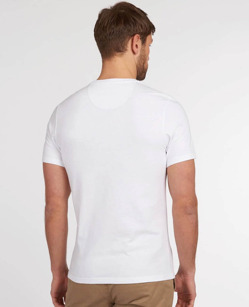 Barbour Men’s Preppy T-Shirt Force White Northern Ireland Belfast