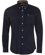 Barbour Mens Ramsey Tailored Fit Cord Shirt Navy Northern Ireland