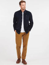 Barbour Mens Ramsey Tailored Fit Cord Shirt Navy Northern Ireland