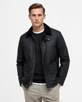 Barbour Mens Reelin Wax Jacket Navy Northern Ireland Belfast