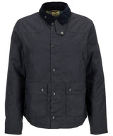 Barbour Mens Reelin Wax Jacket Navy Northern Ireland Belfast