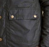 Barbour Mens Reelin Wax Jacket Sage Northern Ireland Belfast