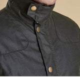 Barbour Mens Reelin Wax Jacket Sage Northern Ireland Belfast