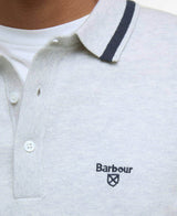Barbour Mens Ruction Knitted Polo Shirt Mist Grey Northern Ireland