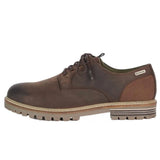 Barbour Mens Sandstone Leather Shoes Chocolate Brown Northern Ireland