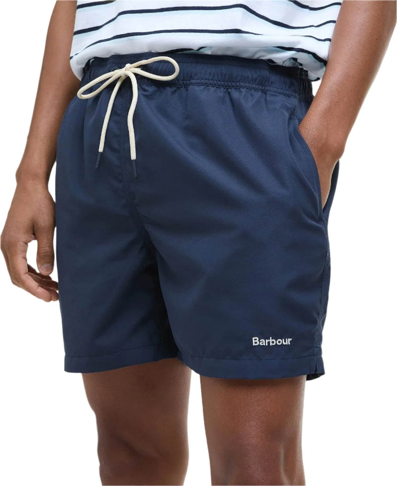 Barbour Mens Staple Logo 7’’ Swim Shorts Navy Northern Ireland Belfast