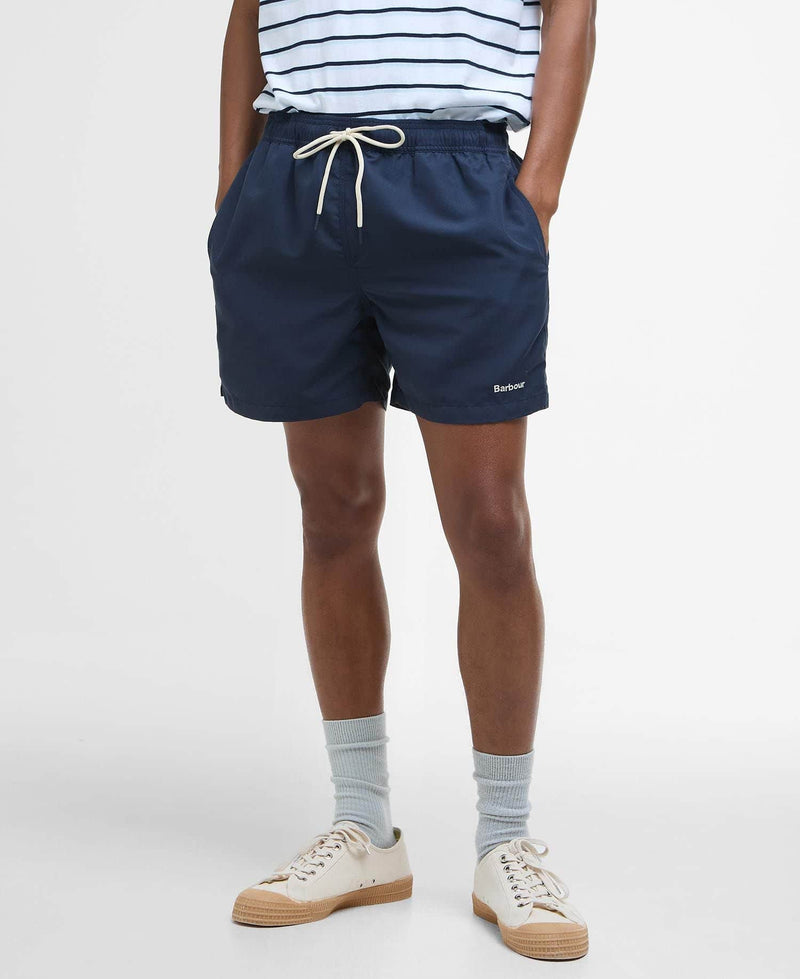 Barbour Mens Staple Logo 7’’ Swim Shorts Navy Northern Ireland Belfast