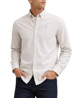Barbour Mens Striped Oxtown LS Shirt Stone Northern Ireland Belfast