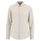 Barbour Mens Striped Oxtown LS Shirt Stone Northern Ireland Belfast