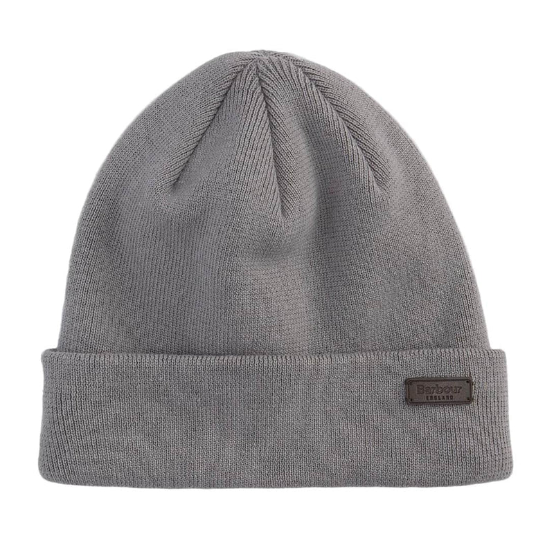 Barbour Mens Swinton Beanie Light Grey Northern Ireland Belfast
