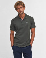 Barbour Mens Tartan Pique Polo Shirt Forest Green Northern Ireland