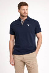 Barbour Men’s Tartan Pique Polo Shirt New Navy Northern Ireland