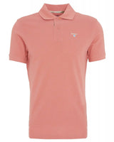 Barbour Mens Tartan Pique Polo Shirt Pink Clay Northern Ireland