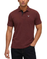 Barbour Mens Tartan Pique Polo Shirt Russet Red Northern Ireland