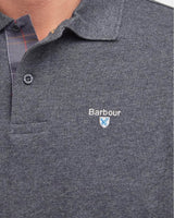 Barbour Mens Tartan Pique Polo Slate Marl Northern Ireland Belfast
