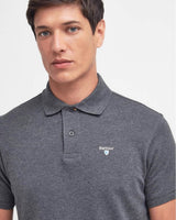 Barbour Mens Tartan Pique Polo Slate Marl Northern Ireland Belfast