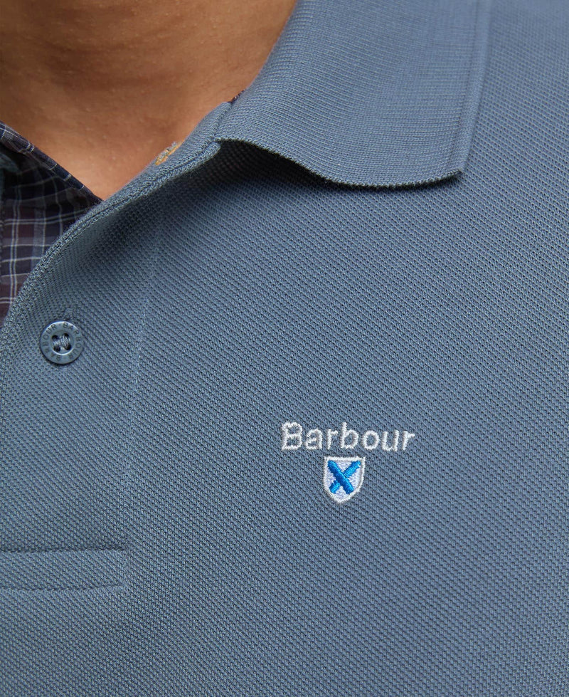 Barbour Mens Tartan Pique Pool Blue Stone Northern Ireland Belfast