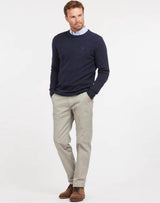 Barbour Mens Tisbury Crew Neck Sweater Navy Northern Ireland Belfast