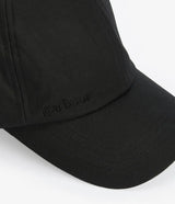 Barbour Mens Wax Baseball Cap Black Northern Ireland Belfast