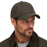 Barbour Mens Wax Sports Baseball Cap Olive Northern Ireland Belfast