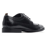 Base London Havisham Leather Formal Shoes Waxy Black