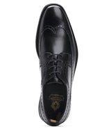 Base London Havisham Leather Formal Shoes Waxy Black