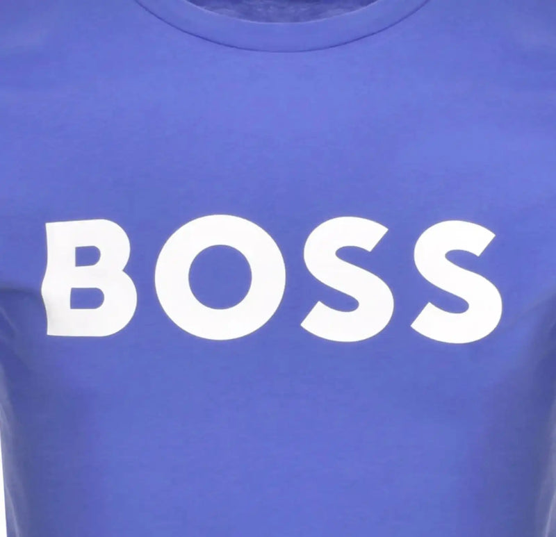 BOSS Men’s Thinking 1 Logo T-Shirt Purple Northern Ireland Belfast