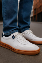 Bowe & Bootmakers Mens Sneakers Gerland Strike White Northern Ireland