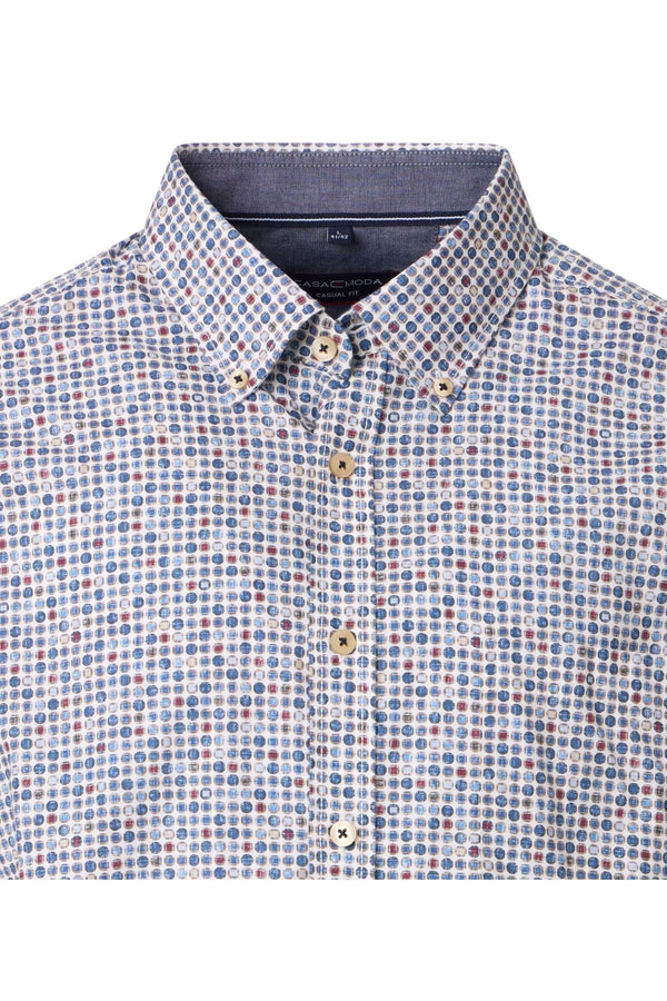 Casa Moda Casual Fit Shirt Blue Northern Ireland Belfast