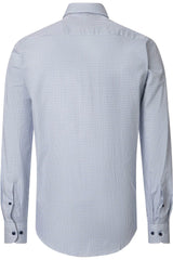 Casa Moda Casual Fit Shirt Blue Print Northern Ireland Belfast