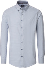 Casa Moda Casual Fit Shirt Blue Print Northern Ireland Belfast