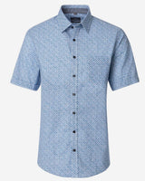 Casa Moda Casual Fit Short Sleeve Shirt Blue Northern Ireland Belfast