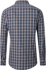 Casa Moda Comfort Fit Check Shirt Blue Northern Ireland Belfast