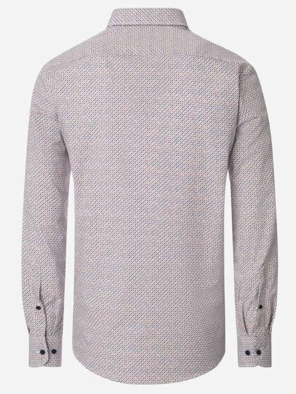 Casa Moda Comfort Fit LS Shirt Brown Northern Ireland Belfast