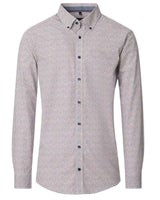 Casa Moda Comfort Fit LS Shirt Brown Northern Ireland Belfast