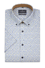 Casa Moda Comfort Fit Short Sleeve Shirt Green Northern Ireland