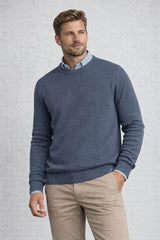 Casa Moda Crew Neck Jumper Dark Blue Northern Ireland Belfast