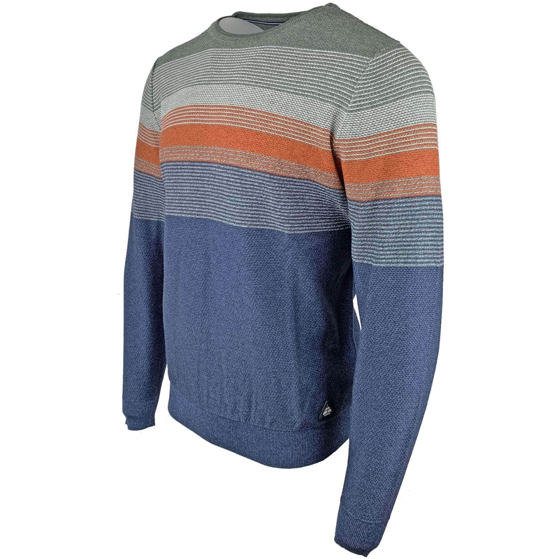 Casa Moda Crew Neck Pullover Sweater - Orange
