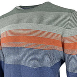 Casa Moda Crew Neck Pullover Sweater - Orange