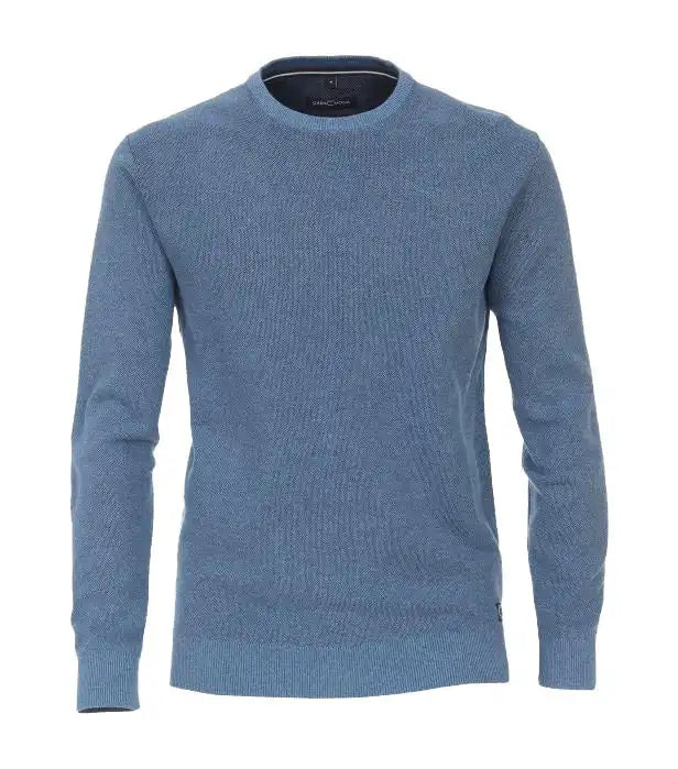 Casa Moda Crew Neck Sweater Blue - Shirts & Tops