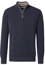 Casa Moda Half Zip Sweater Dark Navy Northern Ireland Belfast