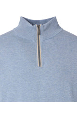 Casa Moda Half Zip Sweater Rain Washed Blue Northern Ireland Belfast