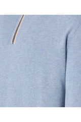Casa Moda Half Zip Sweater Rain Washed Blue Northern Ireland Belfast