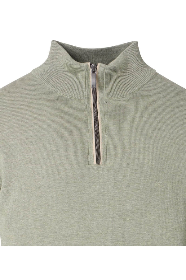 Casa Moda Half Zip Sweater Seagrass Northern Ireland Belfast