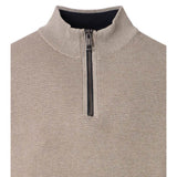 Casa Moda Half Zip Sweater Stoney Beige Northern Ireland Belfast