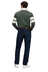 Casa Moda High Flex Regular Fit Denim Jeans Dark Blue Northern